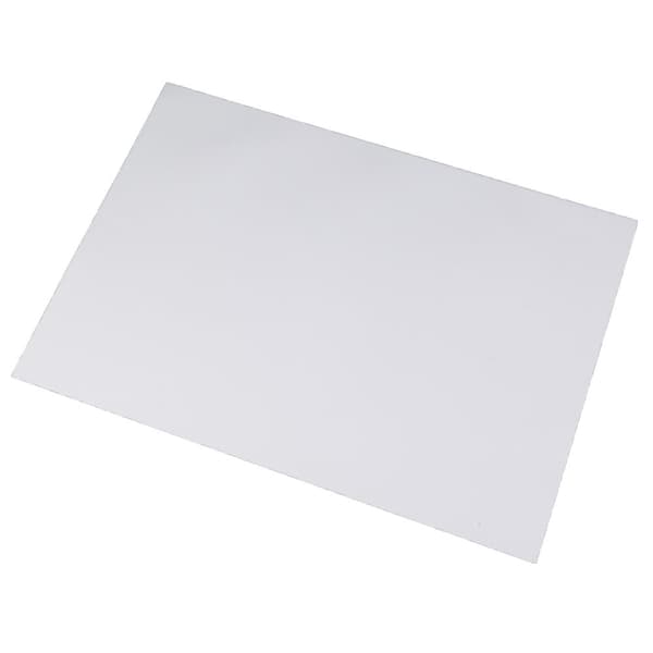 Dekorationskartong 46x64cm vit 10st