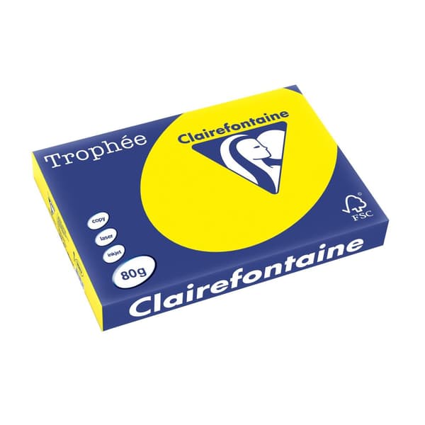Kop.ppr TROPHEÉ A3 80g oh gul 500/fp