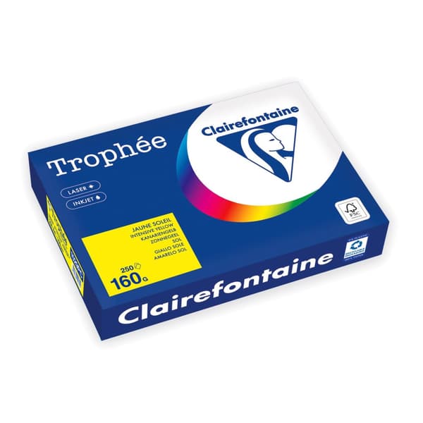 Kop.ppr TROPHEÉ A4 160g oh gul 250/fp