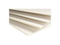 Kapaplattor 5mm 50x70cm vit/vit 5st