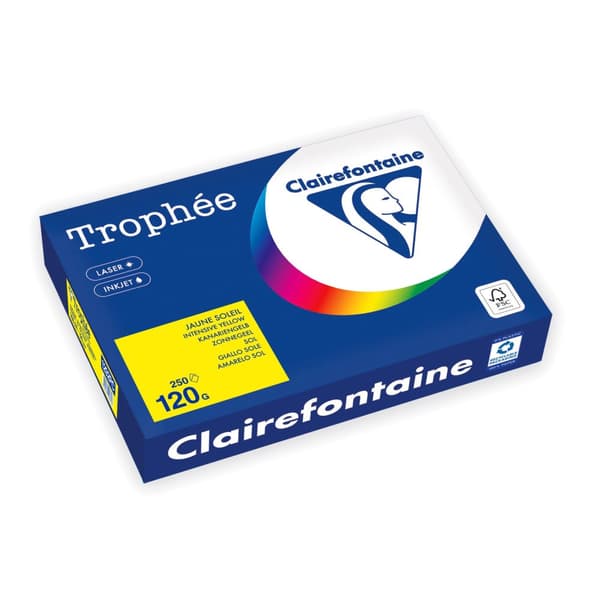 Kop.ppr TROPHEÉ A4 120g oh gul 250/fp