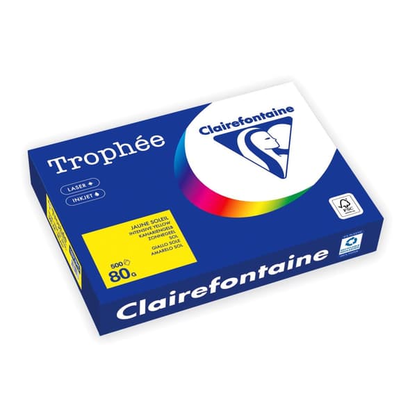 Kop.ppr TROPHEÉ A4 80g oh gul 500/fp