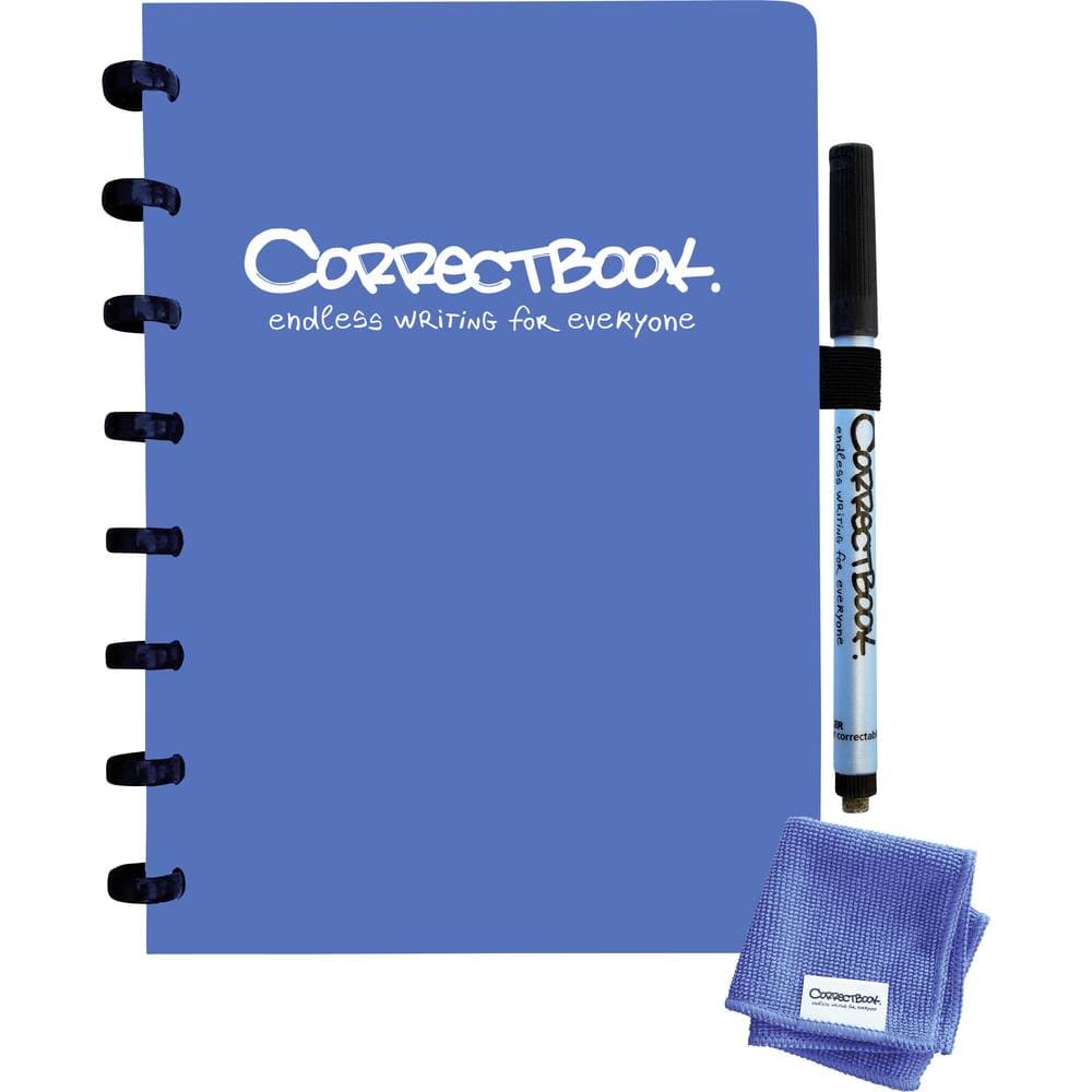 Correctbook DIN A5 blue blanko DIN A5 blue blanko Anteckningsbok Blå DIN A5
