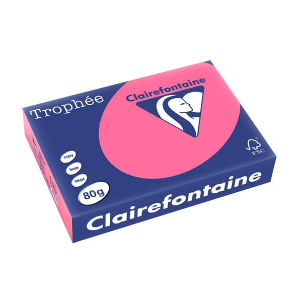 Kop.ppr TROPHÉE A4 80g oh cerise 500/fp