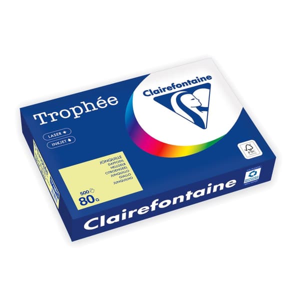 Kop.ppr TROPHÉE A4 80g oh citron 500/fp
