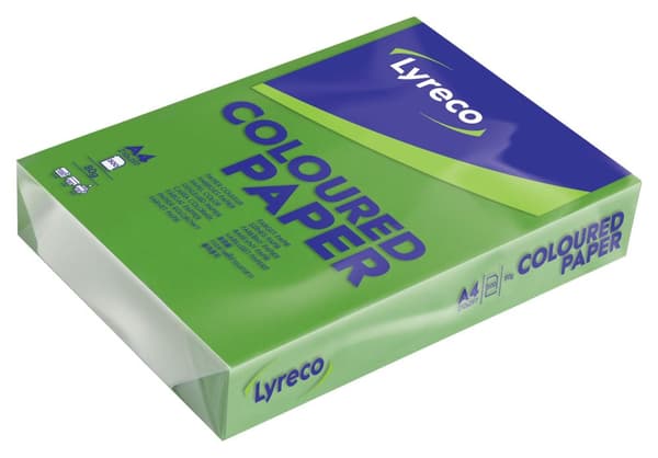 Kop.ppr LYRECO A4 80g oh lövgrönt 500/fp