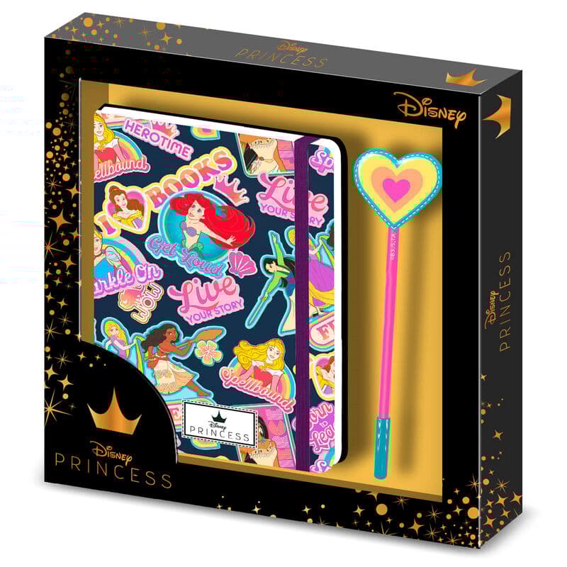 Disney Princess Fearless set diary + pen