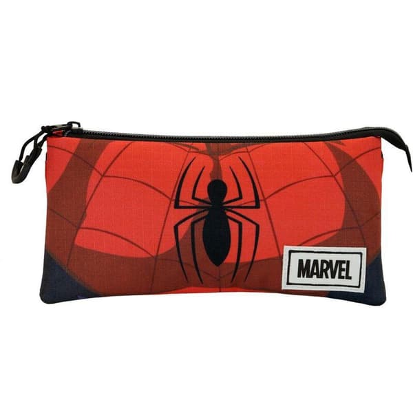 Marvel Spiderman Suit triple pencil case