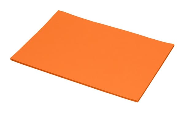Dekorationskartong A4 orange 100st