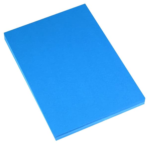 Reklamkartong 35x50cm 270g blå 10st