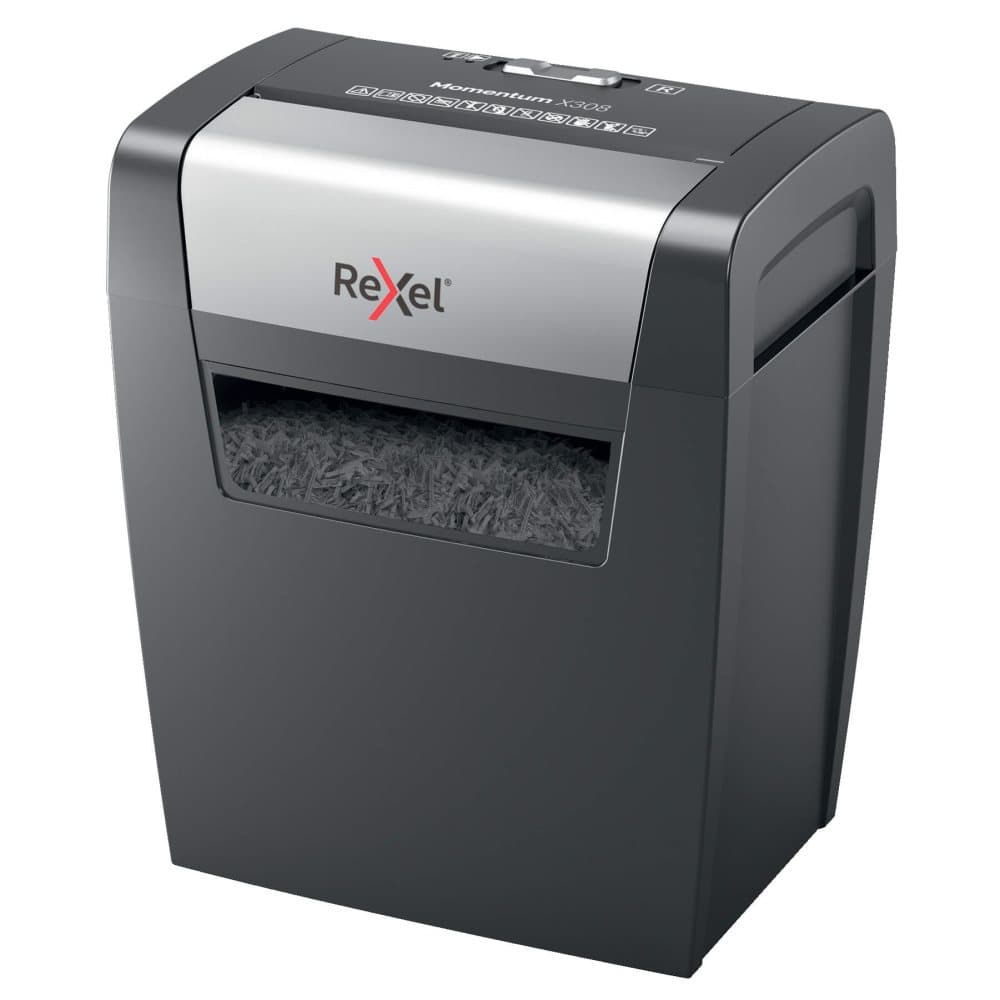 Rexel Makulator Momentum X308 P3 Cross Cut 5x42mm pieces EU