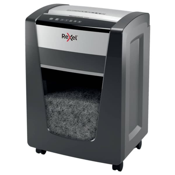 Rexel Momentum X420 Dokumentförstörare Partikelsnitt 4 x 40 mm 30 l Antal sidor (max.): 20 Säkerhetsklass 4 Strimlar oc