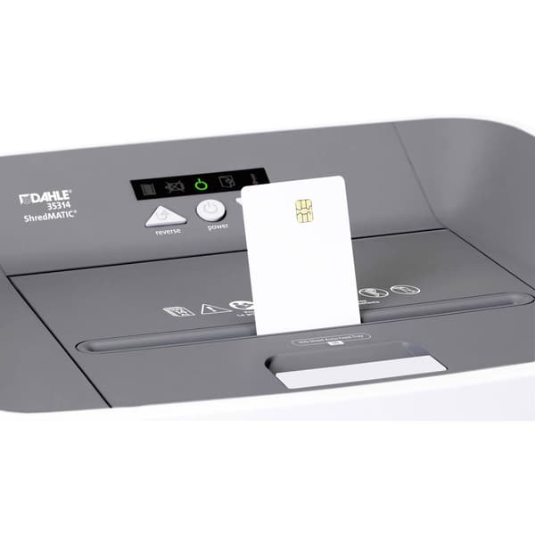 Dahle ShredMATIC 35314 Dokumentförstörare 300 ark Partikelsnitt P-4 40 l Strimlar också CD-skivor, Kreditkort, Häftklam