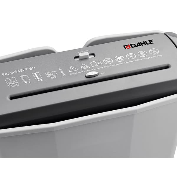 Dokumentförstörare DAHLE - PaperSAFE60 - För hemmakontoret