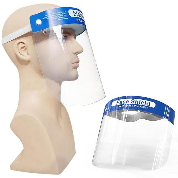 2-Pack - Visir / Skyddsvisir - Skydd för Ansikte Mun Transparent