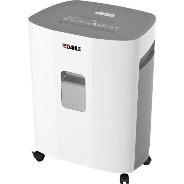 Dahle PaperSAFE® 420 Dokumentförstörare 10 ark Partikelsnitt 2 x 15 mm P-5 25 l Strimlar också Häftklamrar, Kreditkort,