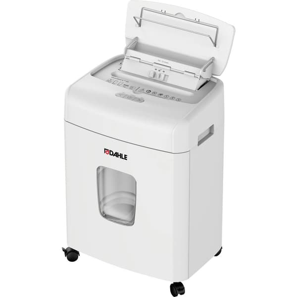 Dahle ShredMATIC 90 Dokumentförstörare 90 ark Partikelsnitt 4 x 12 mm P-4 23 l Strimlar också Häftklamrar, Kreditkort,