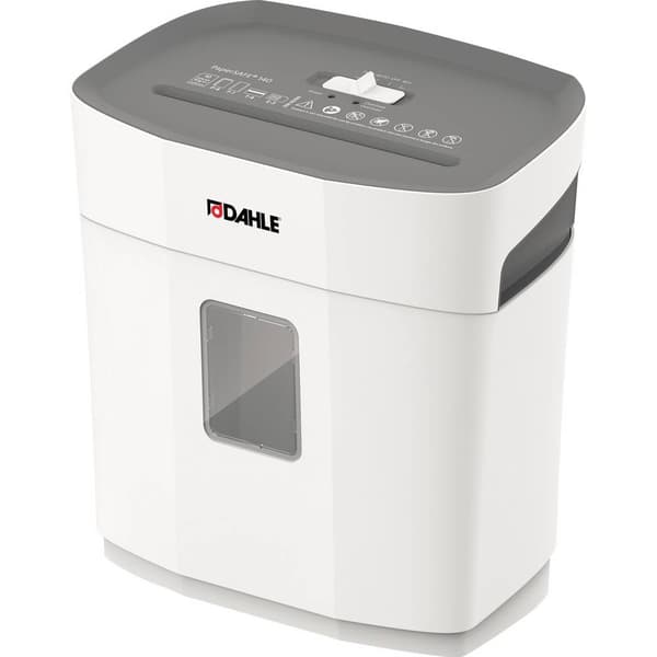 Dahle PS 140 Dokumentförstörare 10 ark Partikelsnitt 5 x 18 mm P-4 12 l Strimlar också Häftklamrar, Kreditkort, Gem