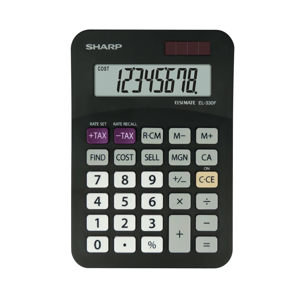 SHARP Kalkylator EL330FBBK
