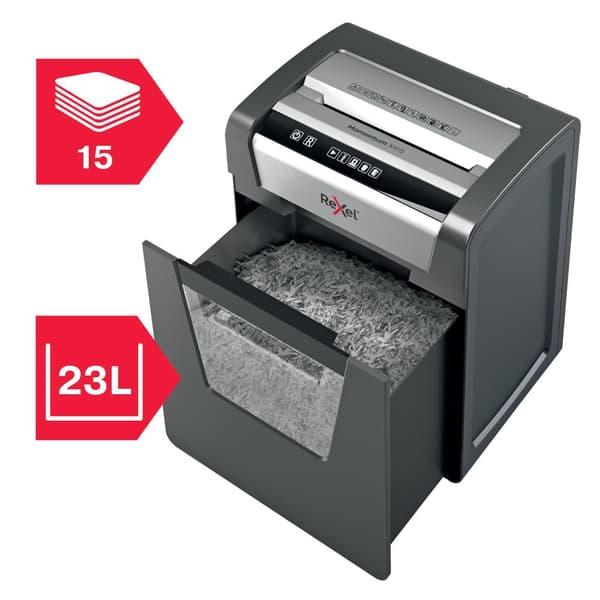 Dokumentförstörare REXEL Momentum X415