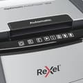 Miniatyrbild 2 av 4: Rexel Optimum AutoFeed+ 90X Dokumentförstörare 90 ark Mikrosnitt 4 x 28 mm P-4 34 l Strimlar också Gem, Häftklamrar, Kr