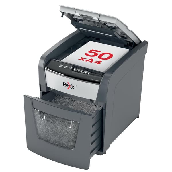 Dokumentförstörare REXEL Automatisk 50X