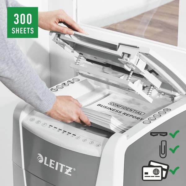Dokumentförstörare LEITZ Automatisk 300