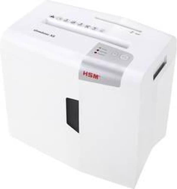 HSM shredstar X8 -asiakirjasilppuri, 4,5 x 30 mm + erillinen CD-leikkuri