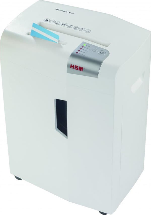 HSM shredstar X15 -asiakirjasilppuri - 4 x 37 mm 26L