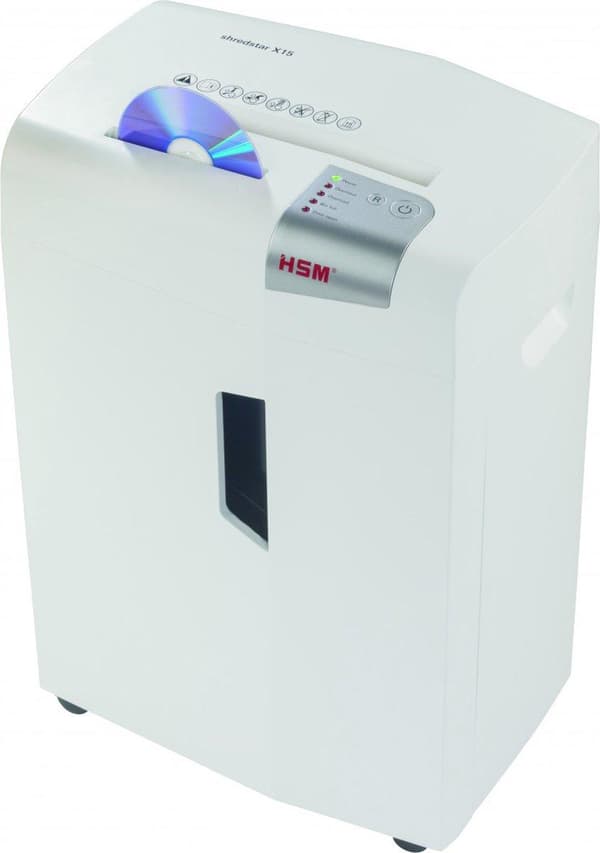 HSM shredstar X15 -asiakirjasilppuri - 4 x 37 mm 26L