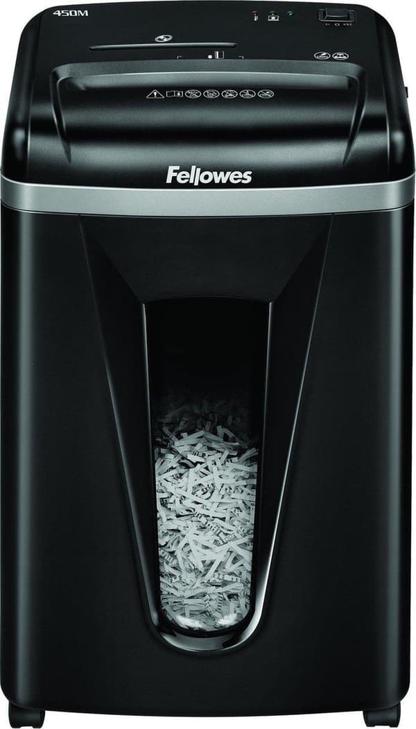 Fellowes Powershred 450M paperisilppuri Mikroleikattu silppuri Musta