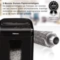 Pikkukuva 6 / 6: Fellowes Powershred 10M paperisilppuri, mikrosilppuri, musta