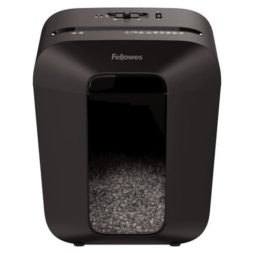 Fellowes Powershred LX41 paperisilppuri Hiukkassilppuri Musta