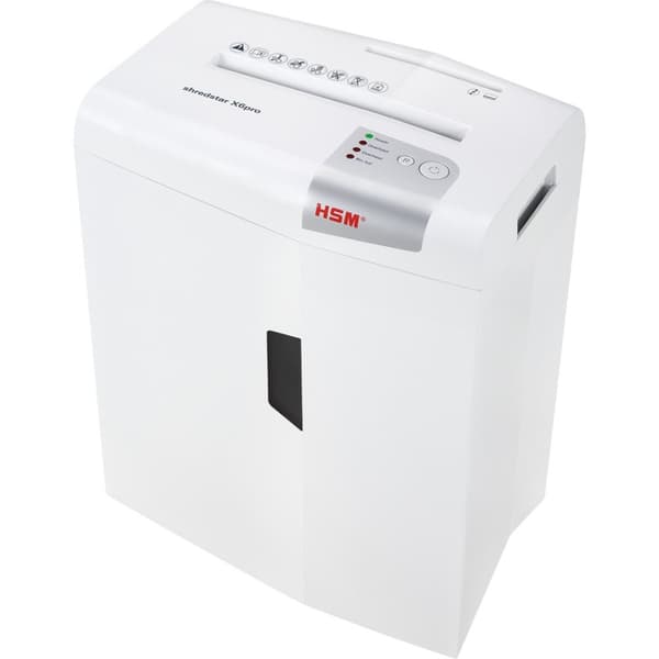 HSM shredstar X6pro asiakirjasilppuri, 2 x 15 mm + erillinen CD-leikkuumekanismi
