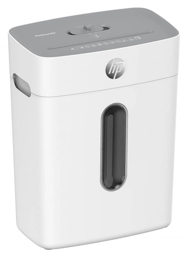 HP ONESHRED 8CC 15L pappersförstörare Mikroskuren fragmentering