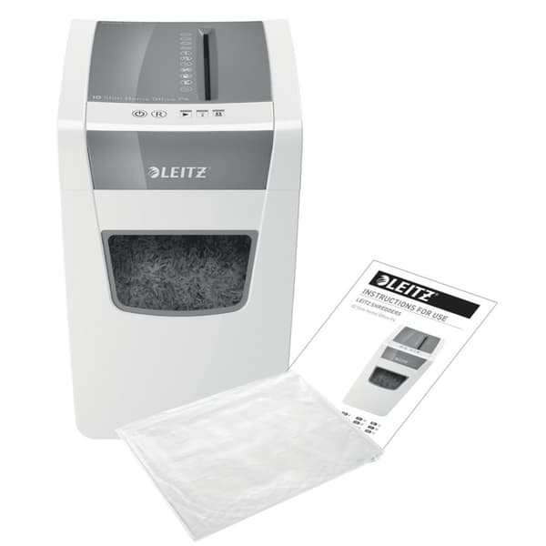 Leitz IQ Slim Office P-4 paperisilppuri Ristisilppuri 22 cm Valkoinen