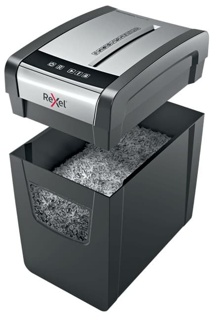 Rexel Momentum X410-SL paperisilppuri Ristisilppuri Musta, Harmaa