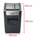 Pikkukuva 4 / 8: Rexel Momentum X410-SL paperisilppuri Ristisilppuri Musta, Harmaa