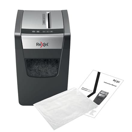Rexel Momentum X410-SL paperisilppuri Ristisilppuri Musta, Harmaa