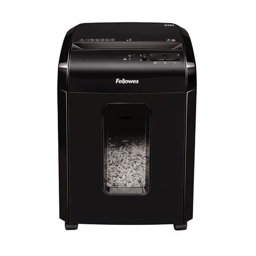 Fellowes Powershred 10M papirmakulator Micro-cut makulering Sort