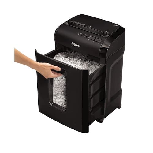 Fellowes Powershred 10M papirmakulator Micro-cut makulering Sort