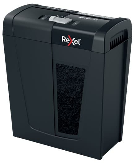 Rexel Secure X8 paperisilppuri Ristisilppuri 70 dB Musta