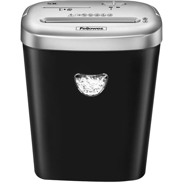 Fellowes Silppuri Powershred 53c 230v Hopeinen One Size / EU Plug