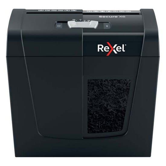 Rexel Crusher Secure X6 Svart One Size / EU Plug