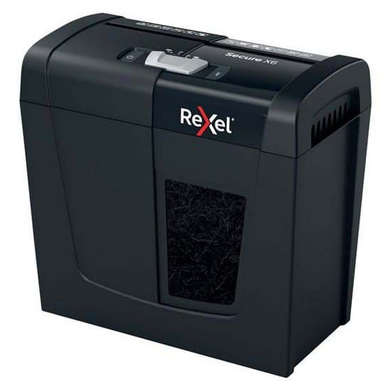 Rexel Crusher Secure X6 Svart One Size / EU Plug