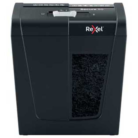 Rexel Makuleringsmaskine Secure S5 Sort One Size / EU Plug