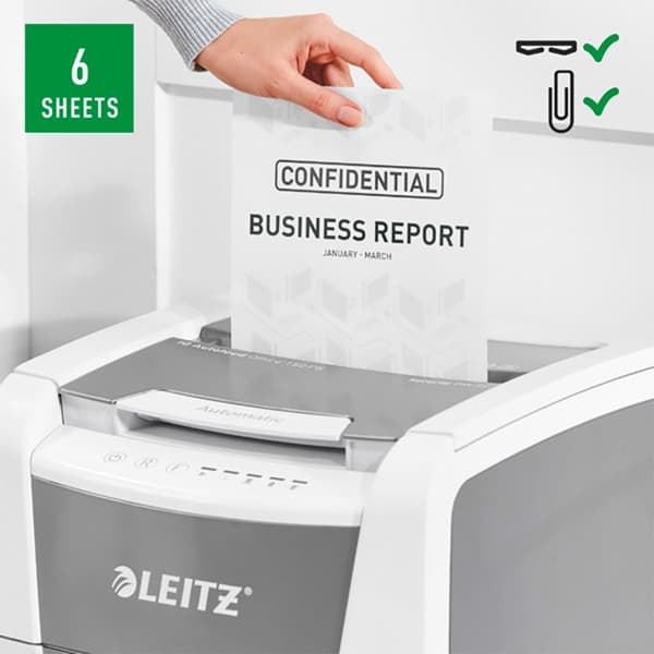 Leitz Makuleringsmaskine Iq Auto+ Office 150 P5 Søvfarvet