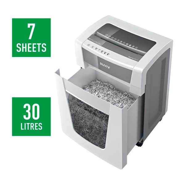 Leitz Silppuri Iq Office Pro P5+ Harmaa