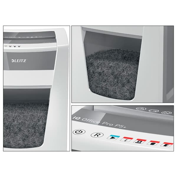 Leitz Silppuri Iq Office Pro P5+ Harmaa