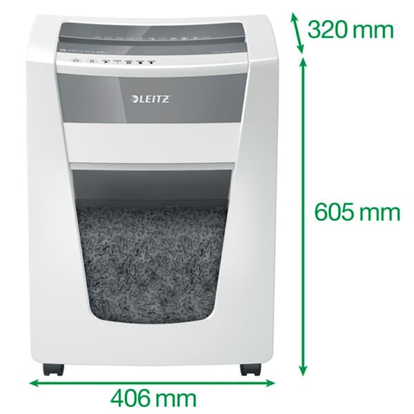 Leitz Silppuri Iq Office Pro P5+ Harmaa